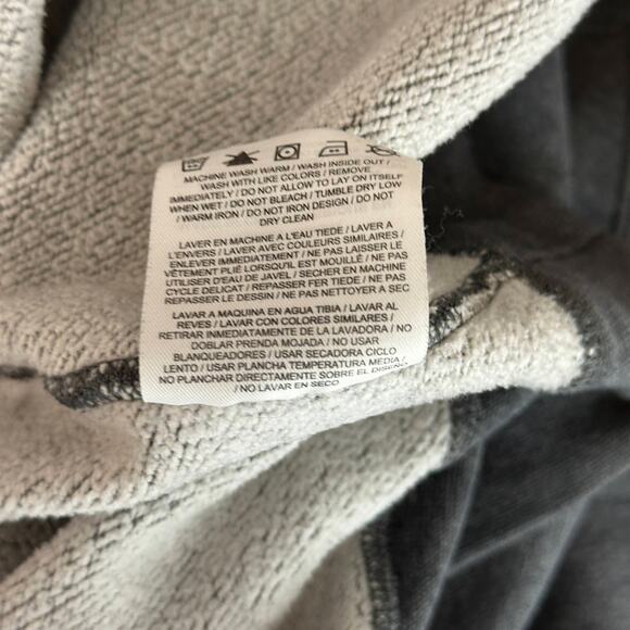 Nike Logo Sweatshirt WMNS Large Black/White Swoosh Crew Neck Long Sleeve Graphic - Picture 8 of 8